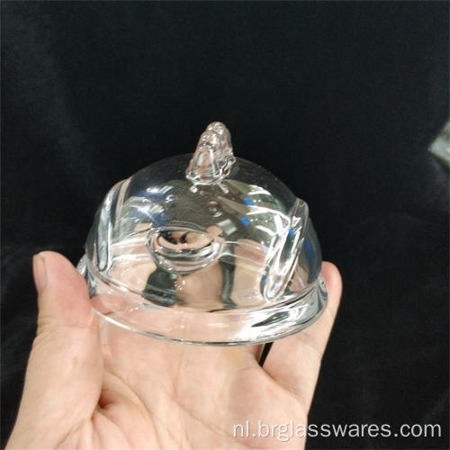 Kuikenvormige Paasei Glazen Pot